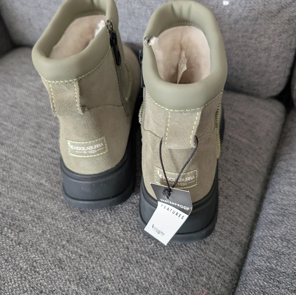 KOOLABURRA BY UGG Women's Koola Mini Hybrid Booties In Green